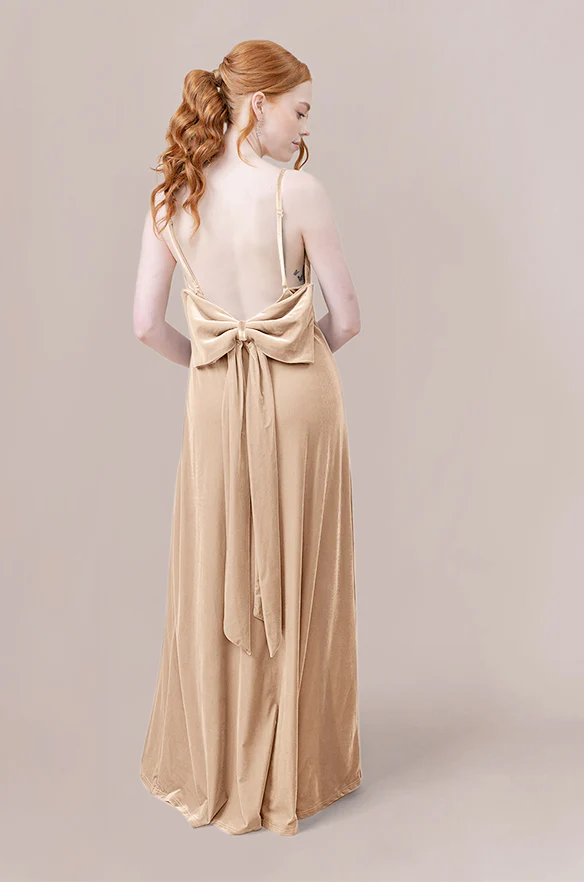 Steph Velvet Dress | Made To Order - Image 22
