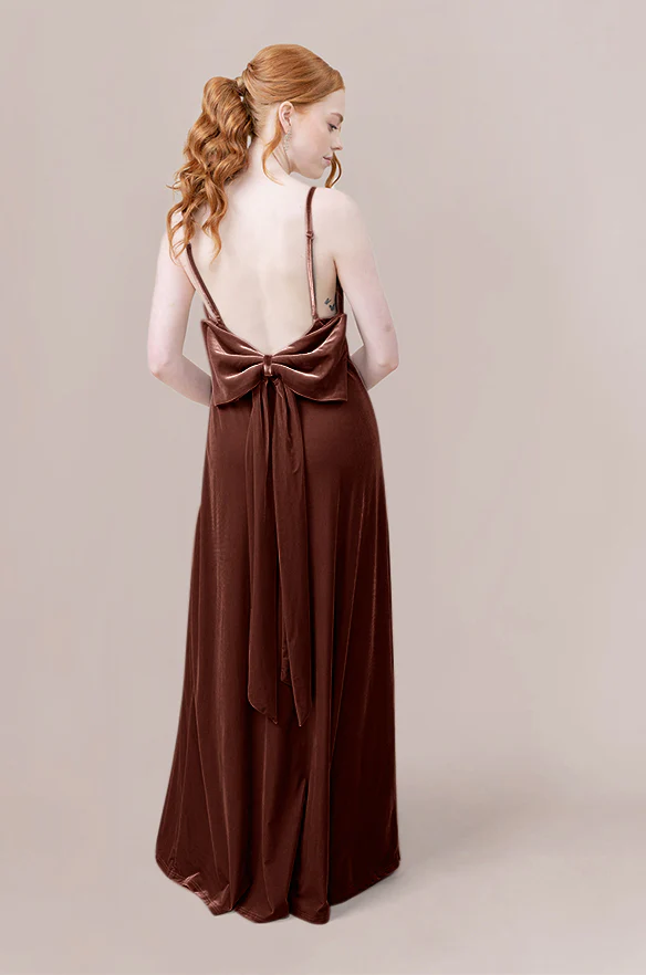 Steph Velvet Dress | Made To Order - Image 26