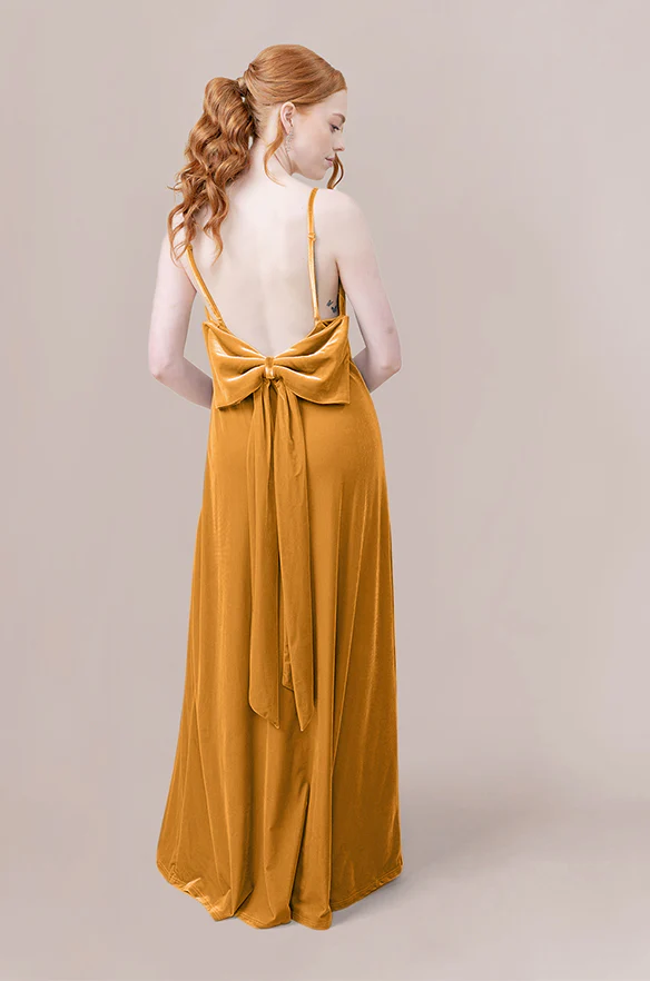 Steph Velvet Dress | Made To Order - Image 28