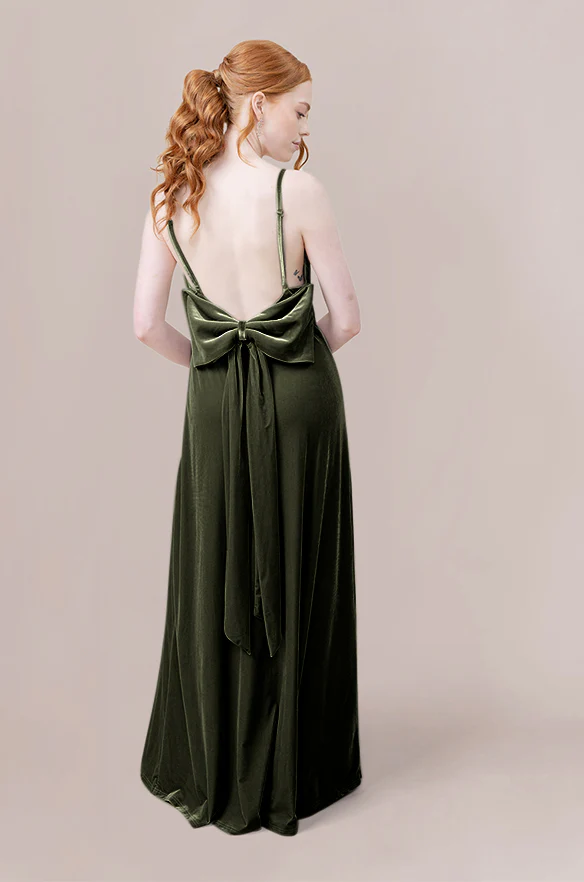 Steph Velvet Dress | Made To Order - Image 32