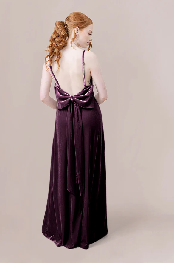 Steph Velvet Dress | Made To Order - Image 34
