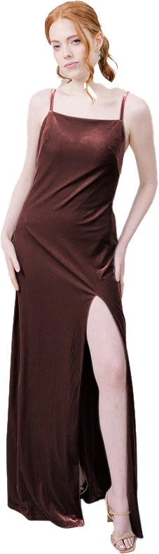 Steph Velvet Dress | Made To Order - Image 48