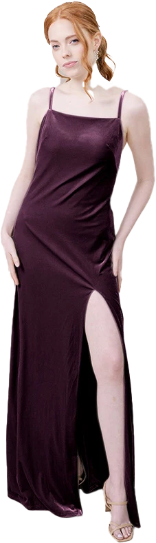 Steph Velvet Dress | Made To Order - Image 55