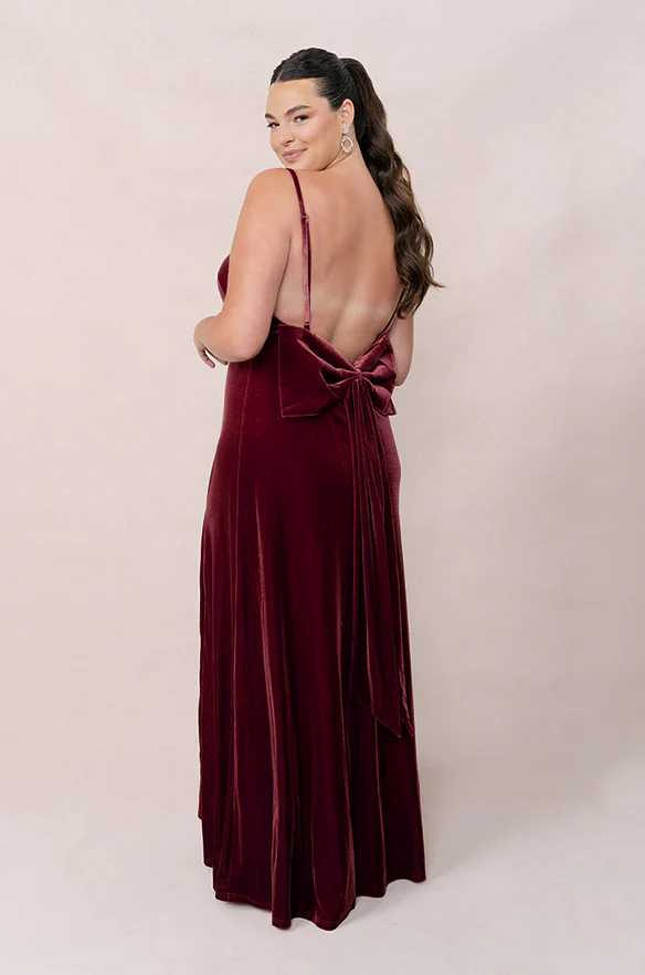 Steph Velvet Dress | Made To Order - Image 62