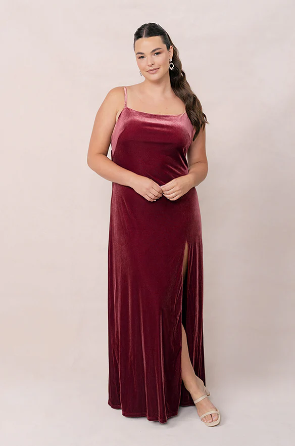 Steph Velvet Dress | Made To Order - Image 65