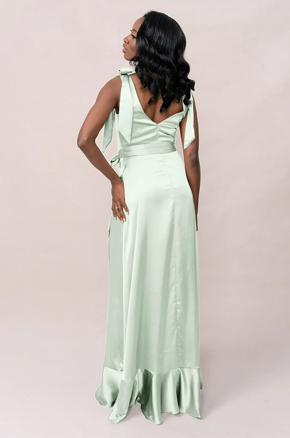Stevie Satin Dress | Made To Order - Image 11