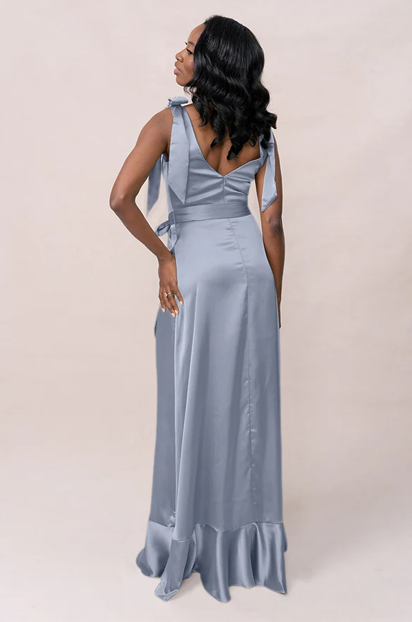 Stevie Satin Dress | Made To Order - Image 110