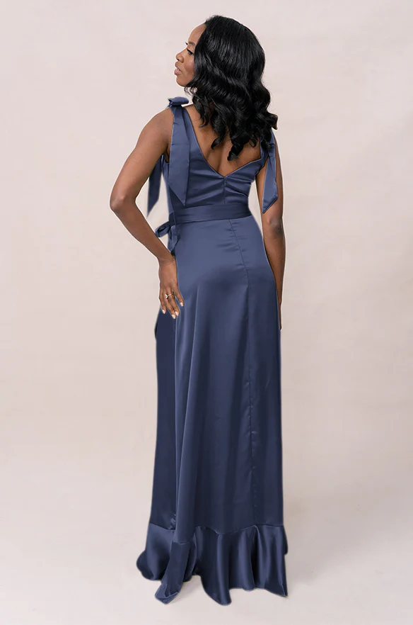 Stevie Satin Dress | Made To Order - Image 130