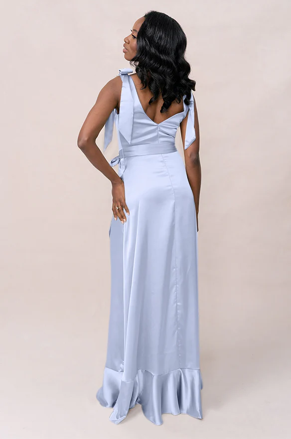 Stevie Satin Dress | Made To Order - Image 170