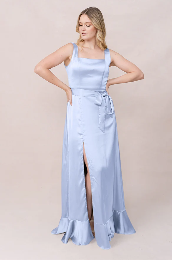 Stevie Satin Dress | Made To Order - Image 171