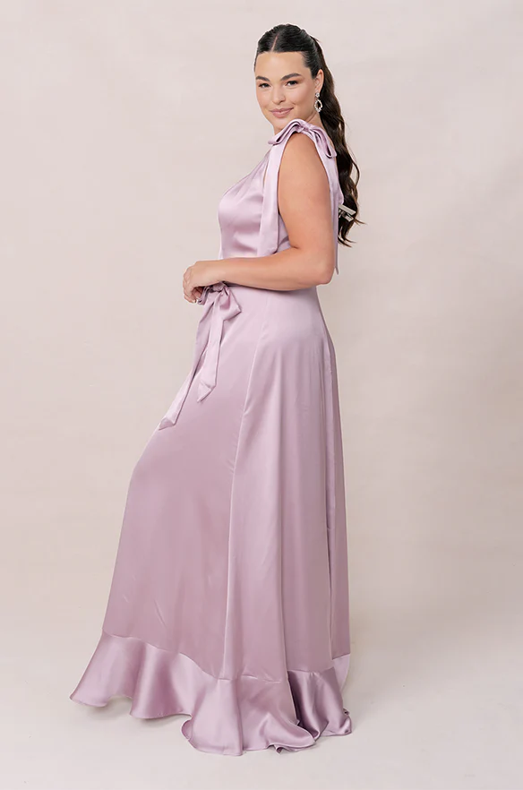 Stevie Satin Dress | Made To Order - Image 2