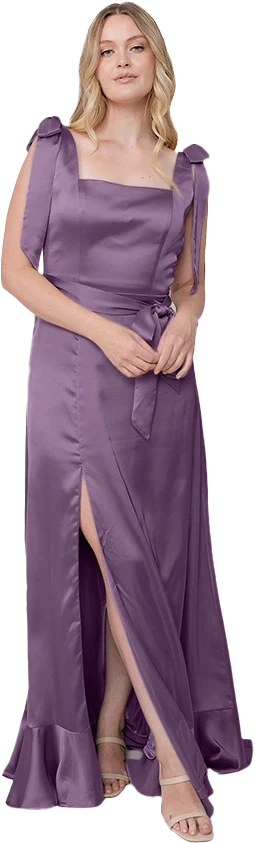 Stevie Satin Dress | Made To Order - Image 23