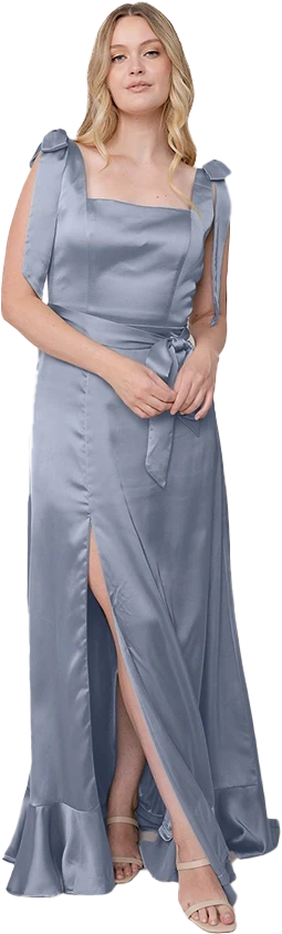 Stevie Satin Dress | Made To Order - Image 27