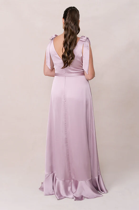 Stevie Satin Dress | Made To Order - Image 3