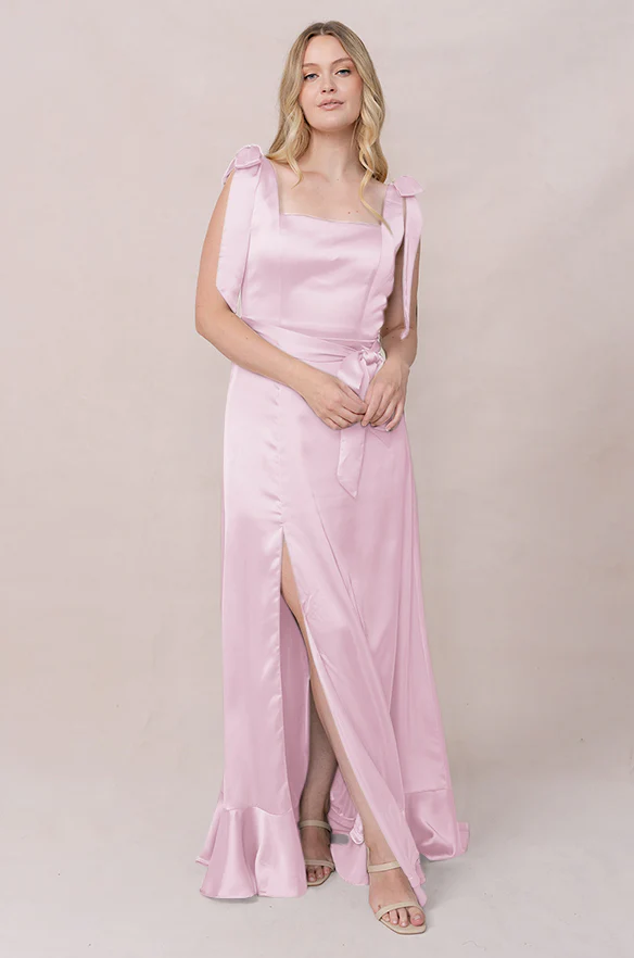 Stevie Satin Dress | Made To Order - Image 59