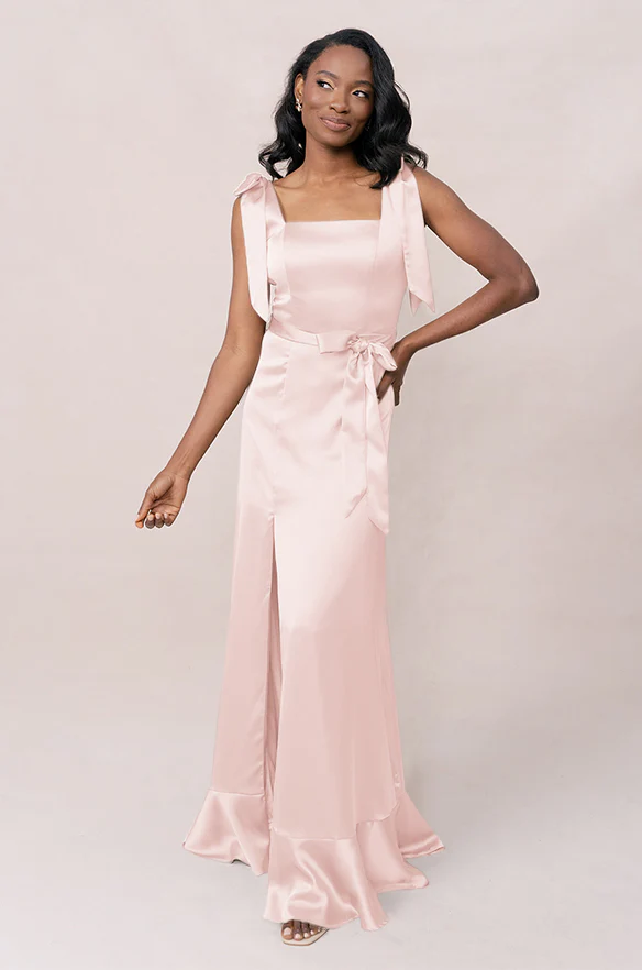 Stevie Satin Dress | Made To Order - Image 67