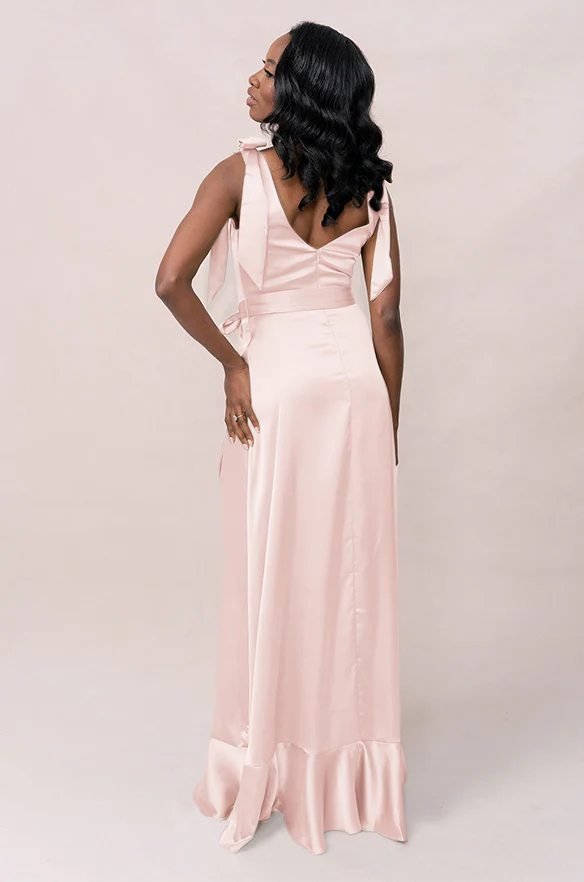 Stevie Satin Dress | Made To Order - Image 68