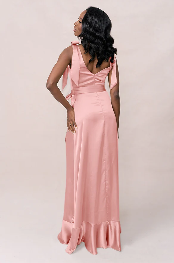 Stevie Satin Dress | Made To Order - Image 72