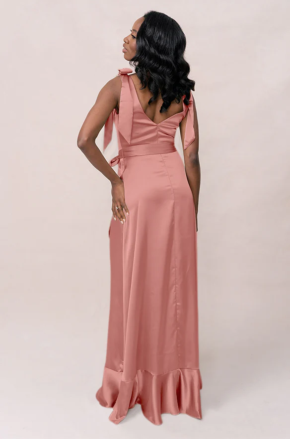 Stevie Satin Dress | Made To Order - Image 89