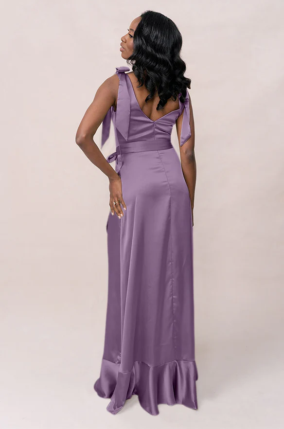 Stevie Satin Dress | Made To Order - Image 92