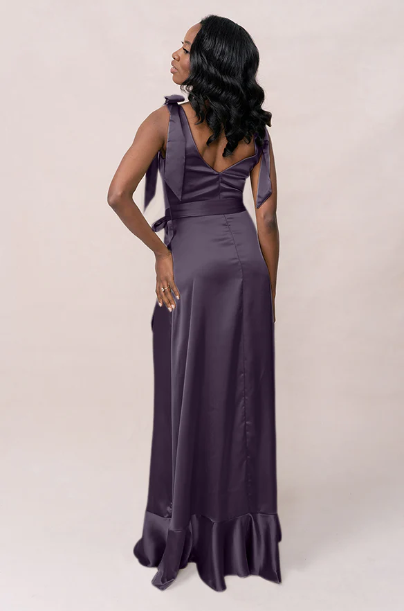 Stevie Satin Dress | Made To Order - Image 96