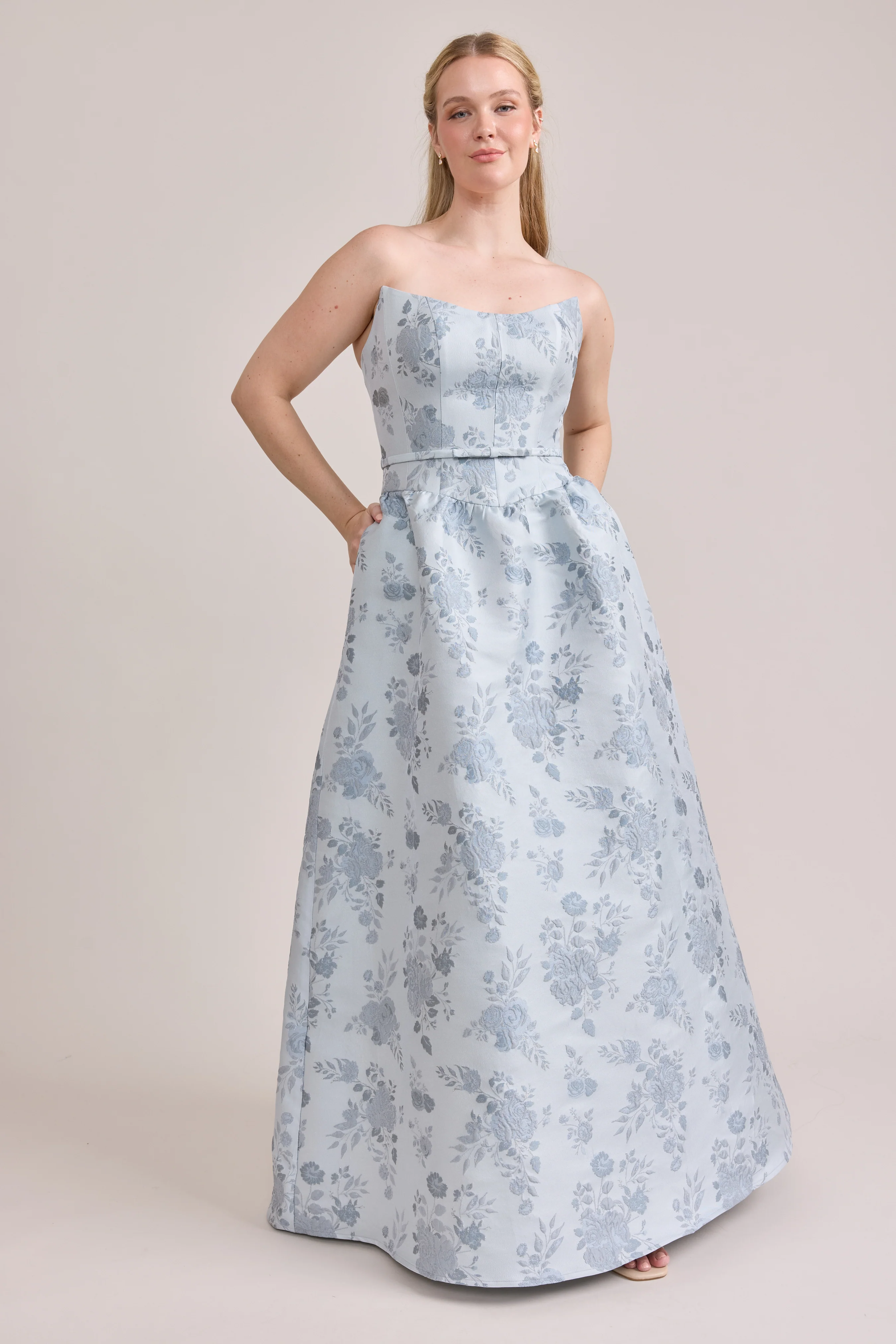 Sutton Jacquard Dress | Made To Order - Image 25