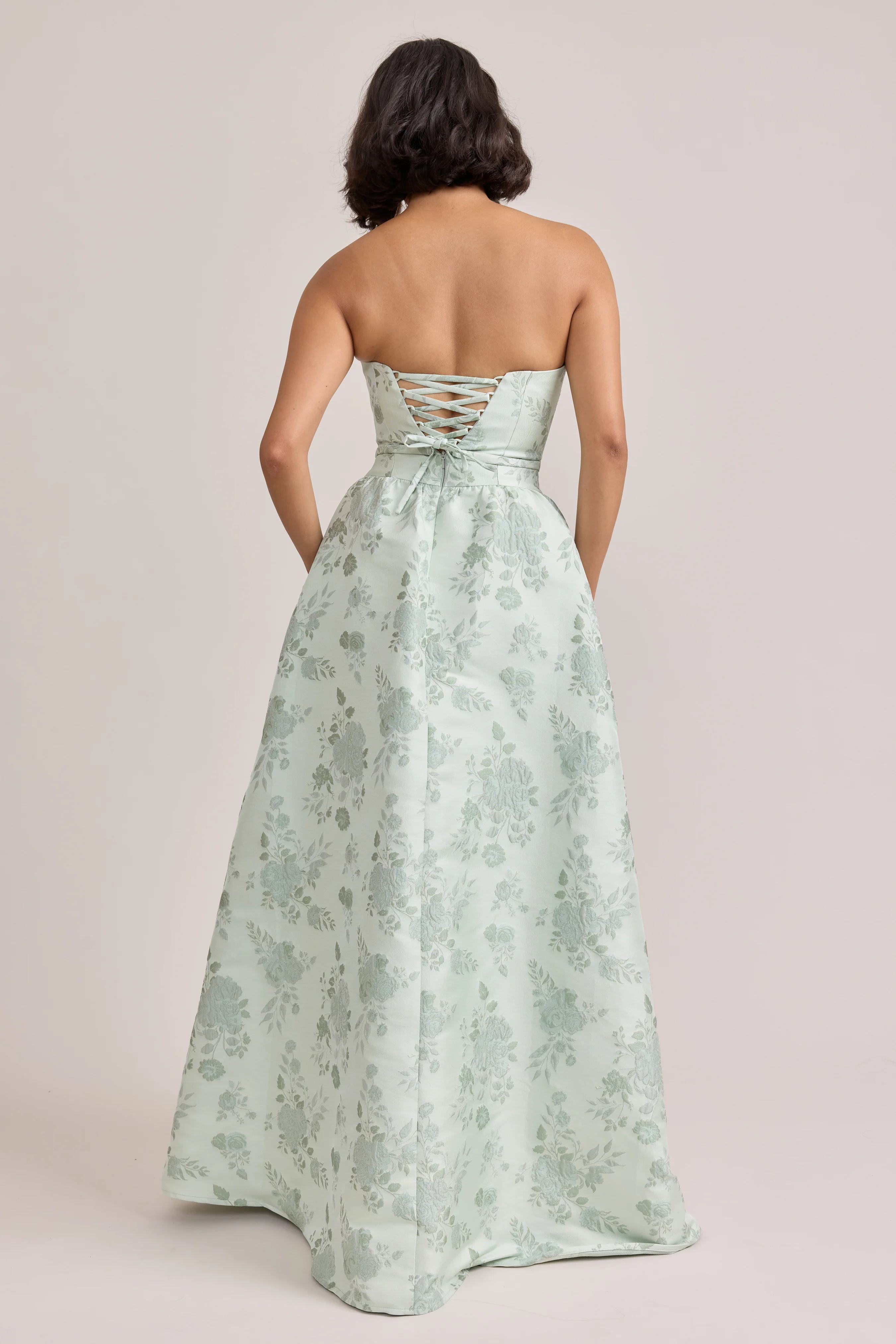 Sutton Jacquard Dress | Made To Order - Image 23