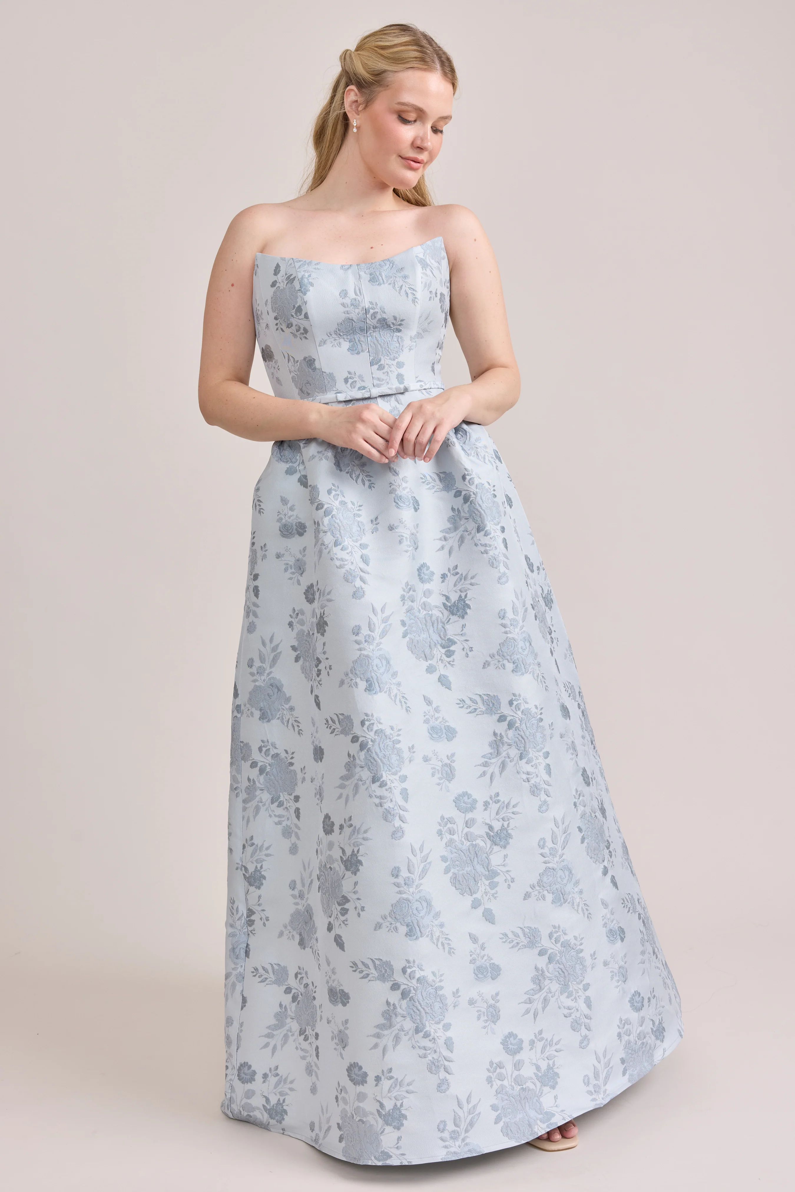 Sutton Jacquard Dress | Made To Order - Image 27