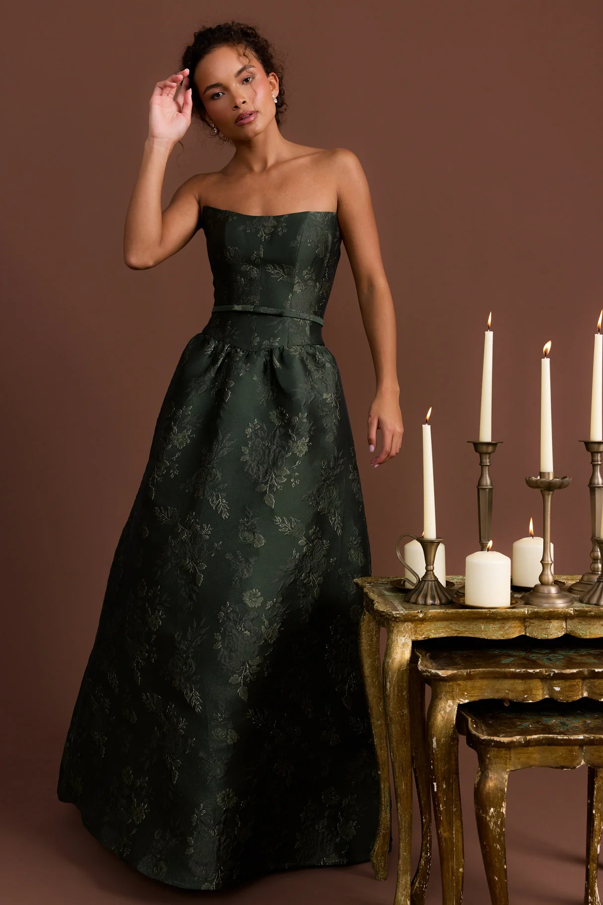 Sutton Jacquard Dress | Made To Order - Image 3