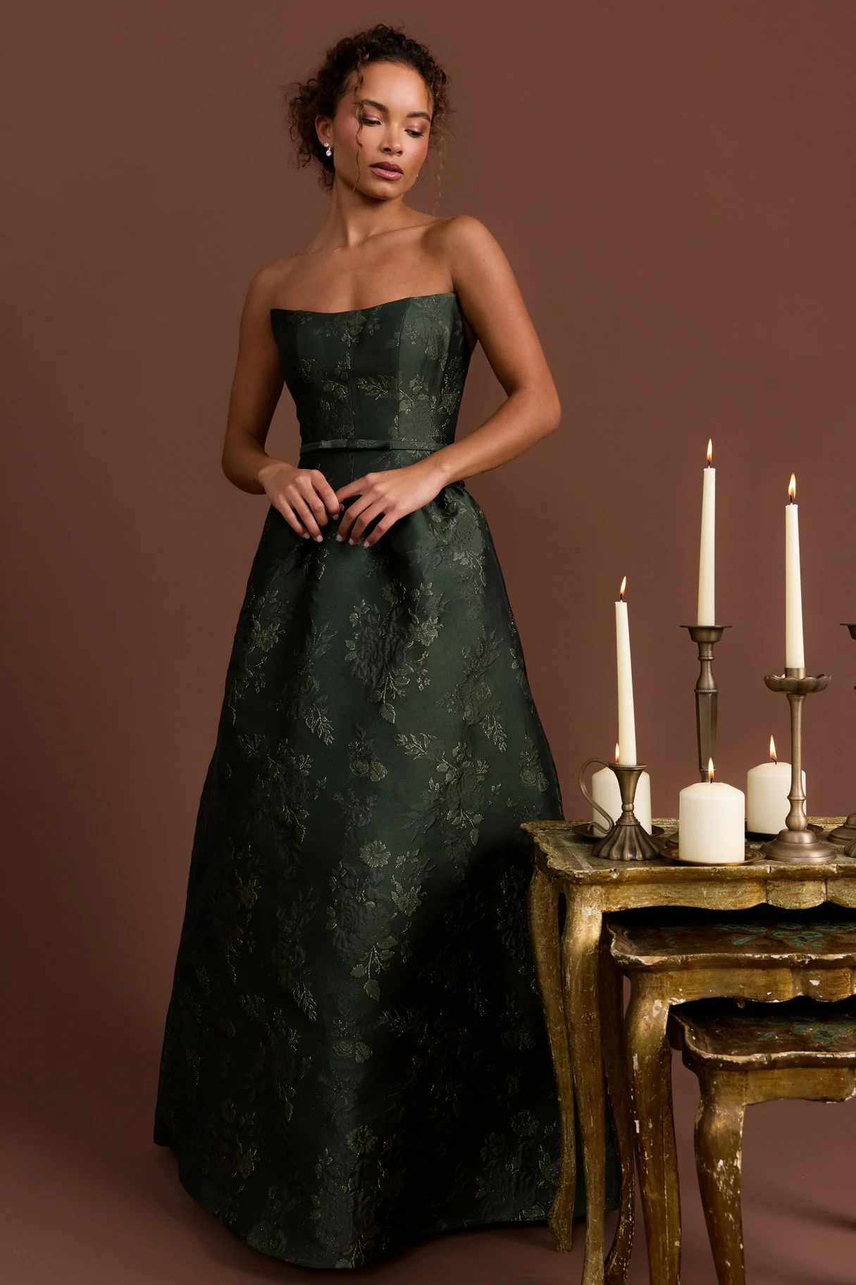 Sutton Jacquard Dress | Made To Order - Image 4