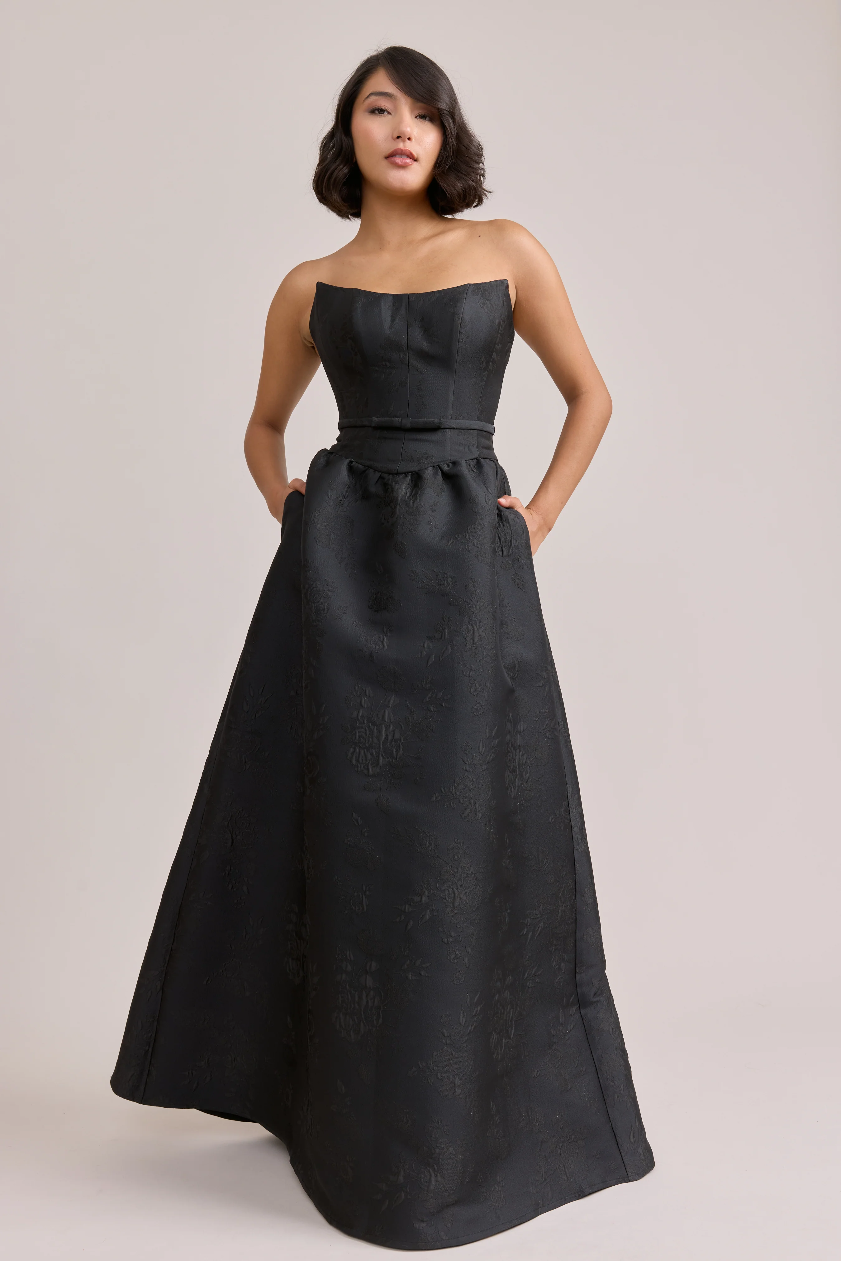 Sutton Jacquard Dress | Made To Order - Image 8