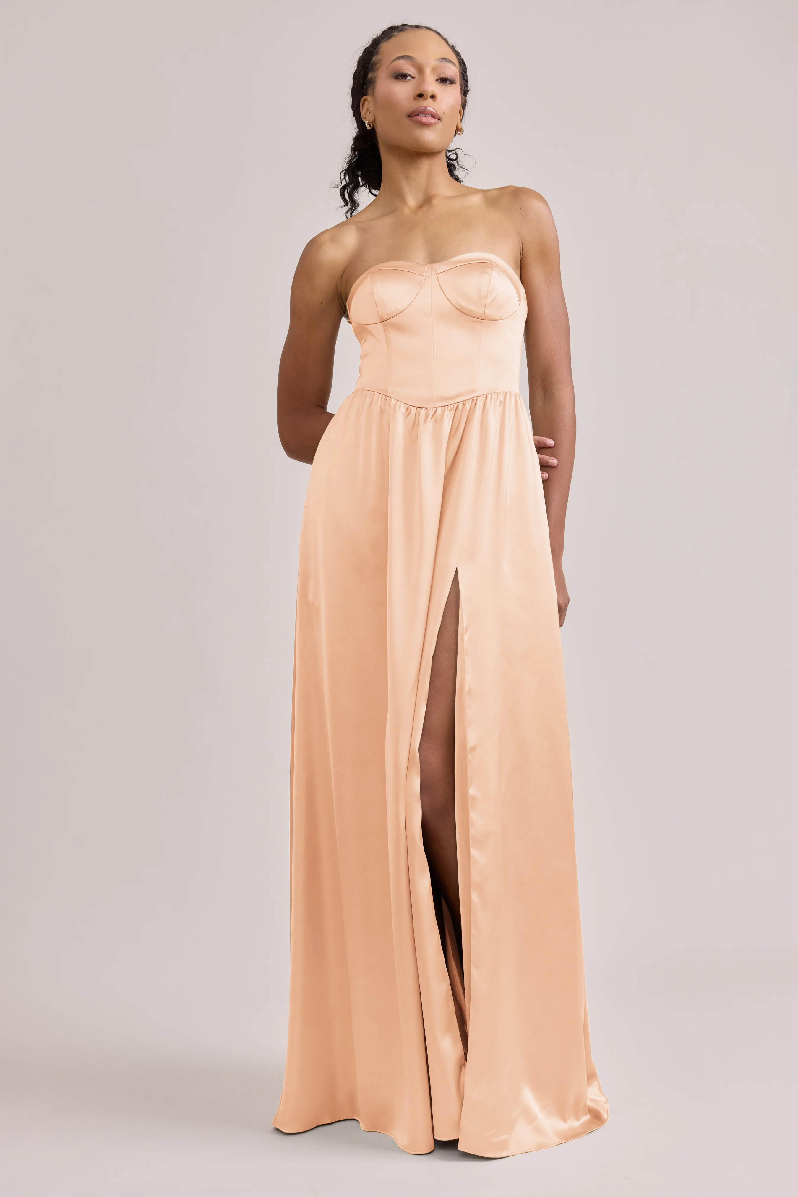 Sydney Satin Dress | Made To Order - Image 103