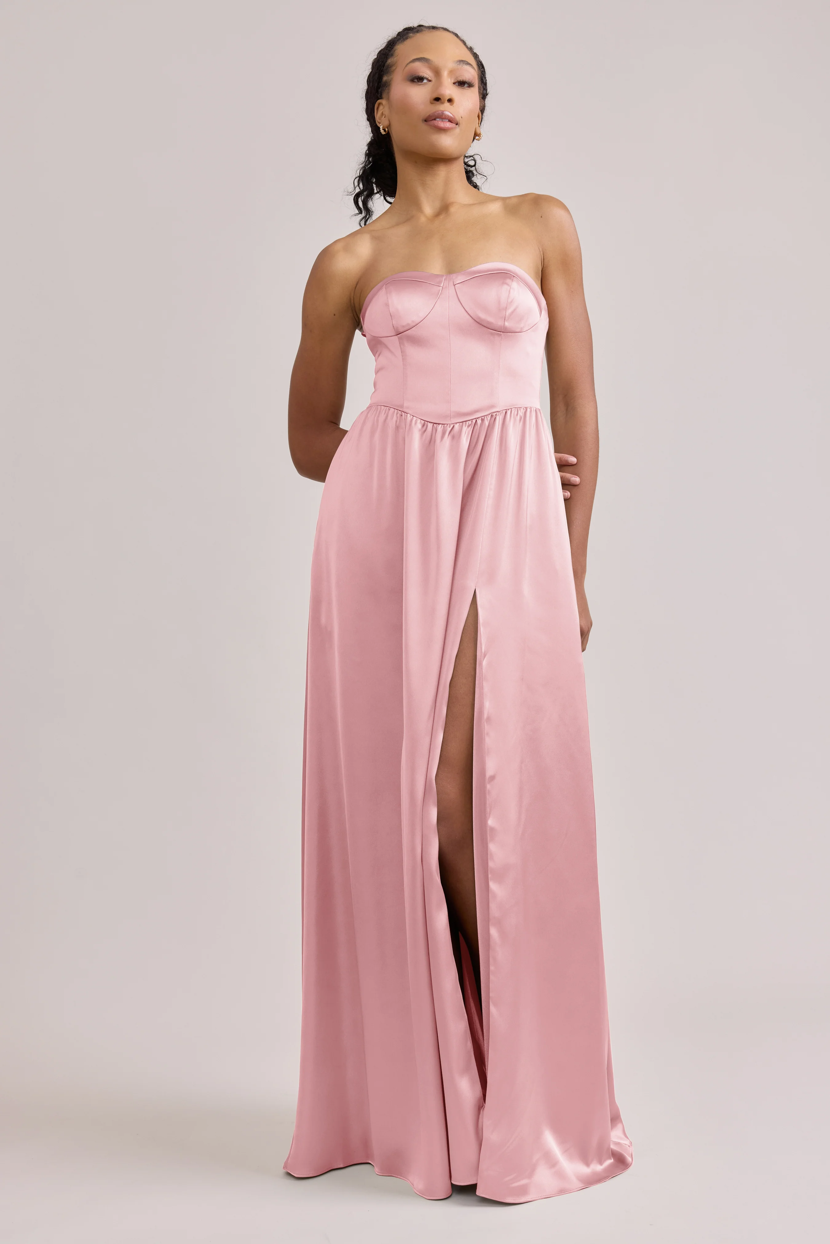 Sydney Satin Dress | Made To Order - Image 129