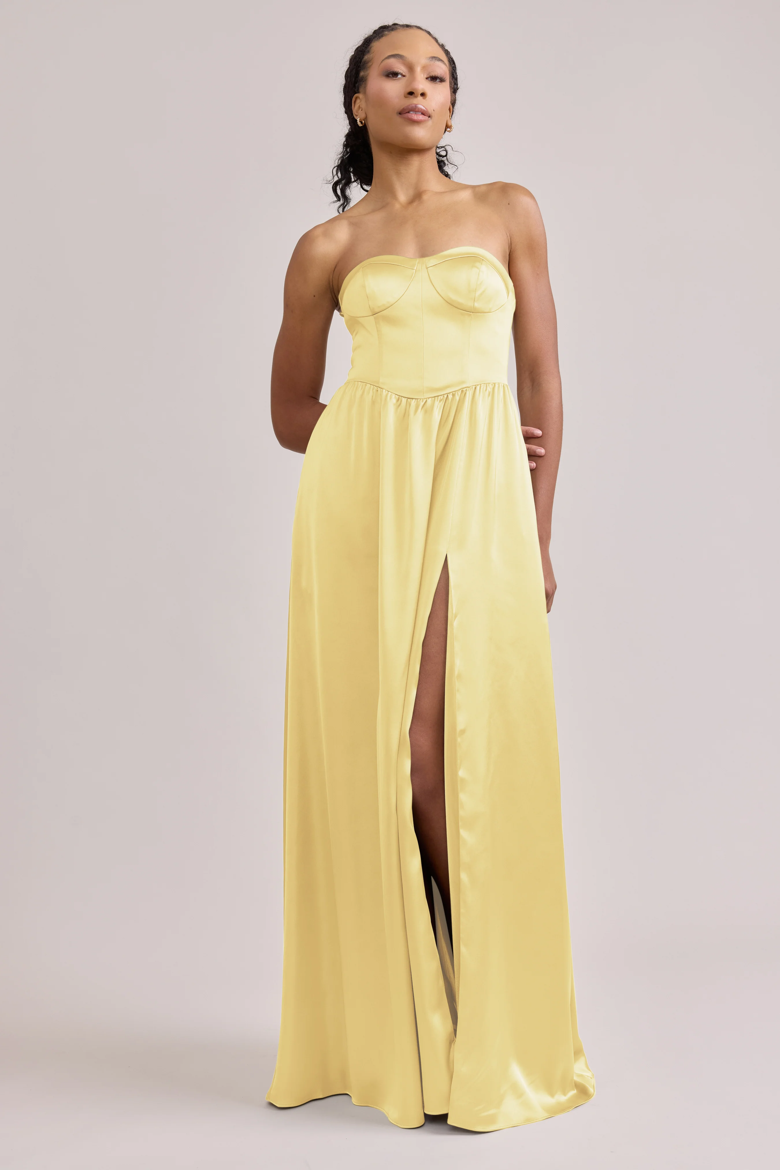 Sydney Satin Dress | Made To Order - Image 159