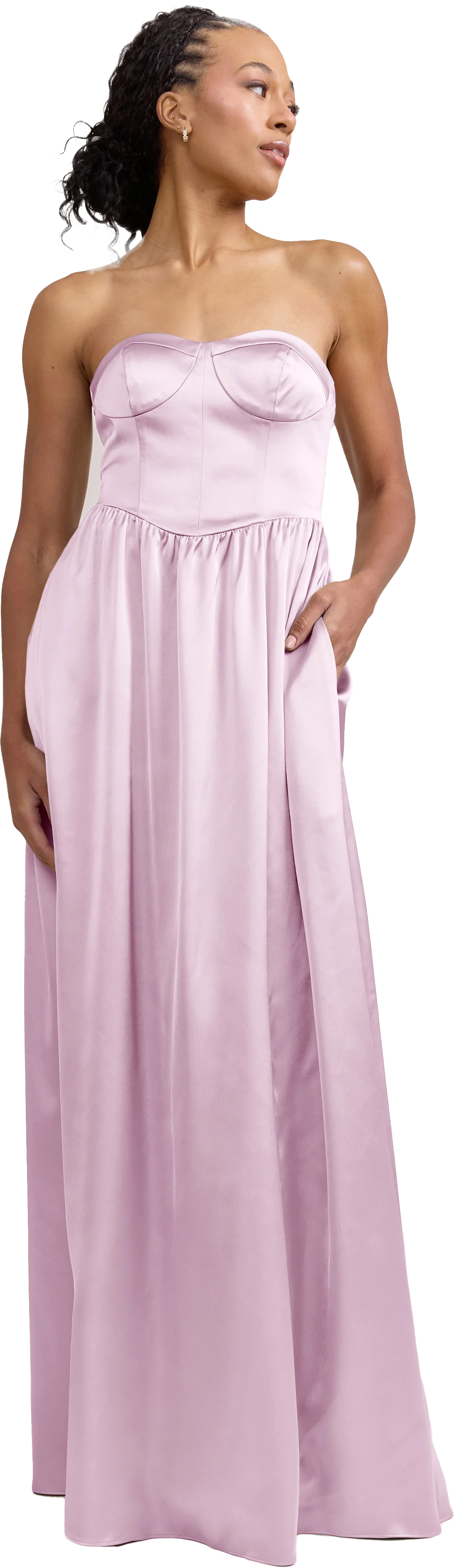 Sydney Satin Dress | Made To Order - Image 161