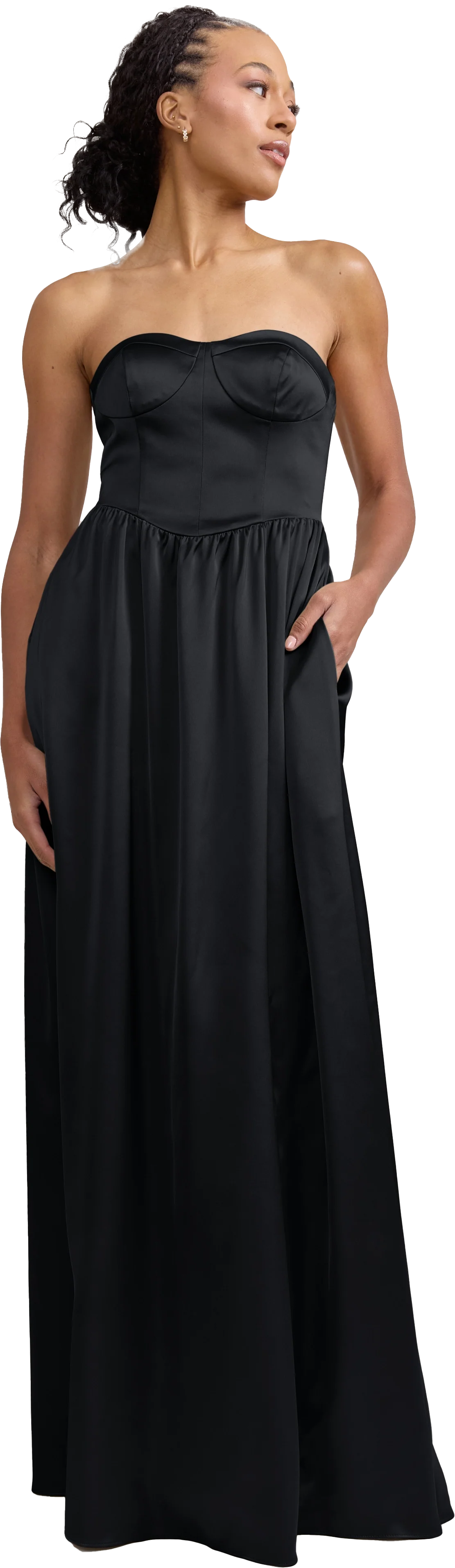 Sydney Satin Dress | Made To Order - Image 163