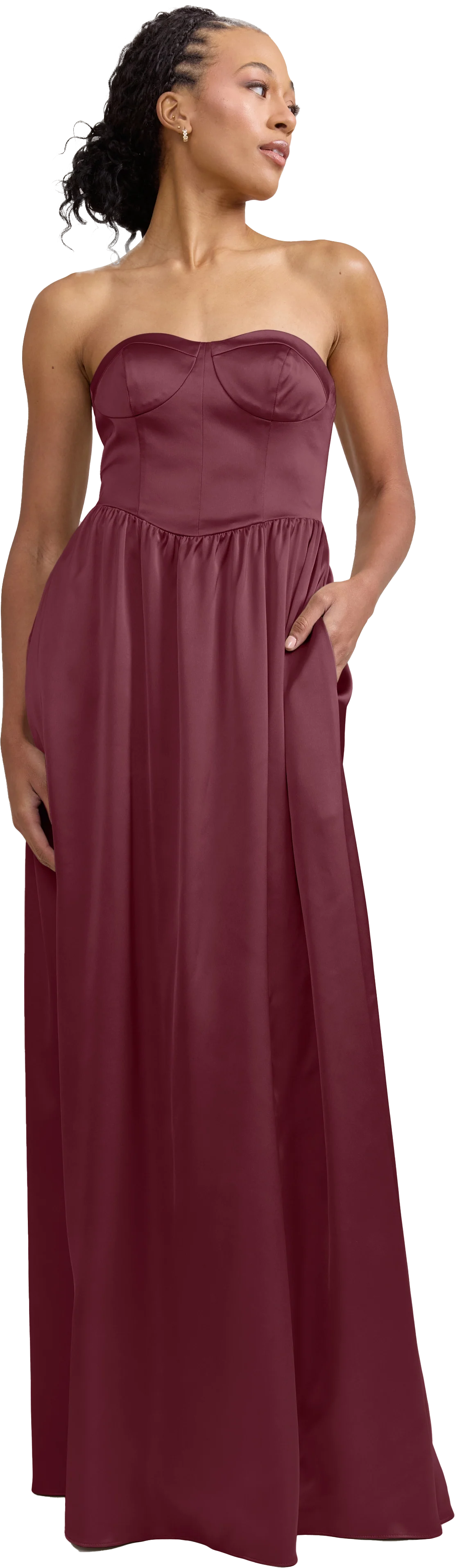 Sydney Satin Dress | Made To Order - Image 166