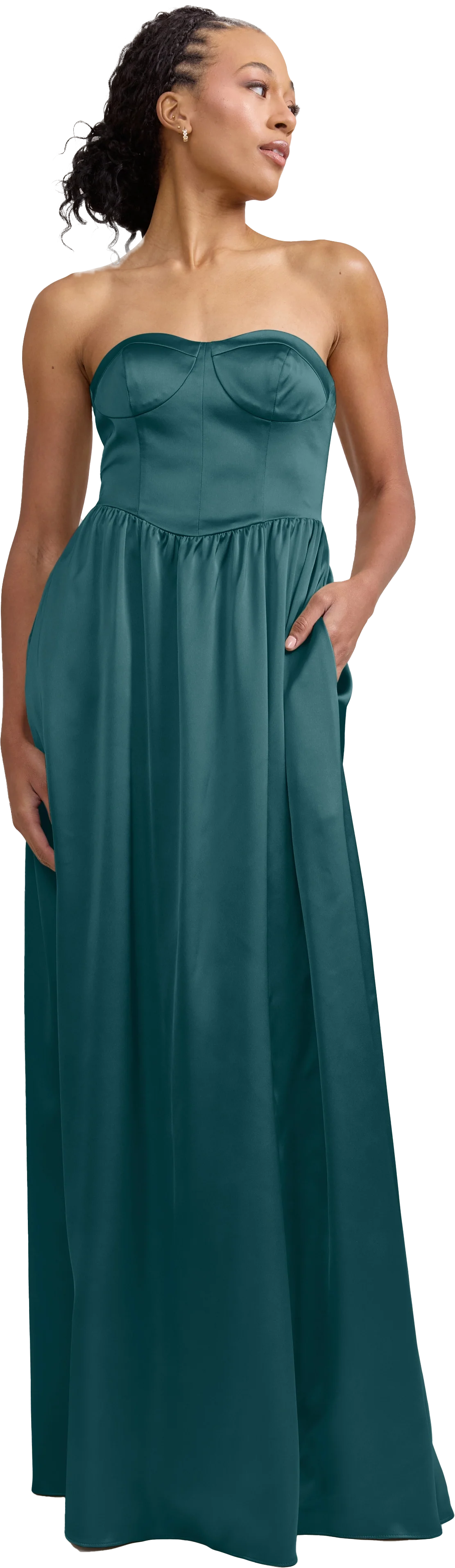 Sydney Satin Dress | Made To Order - Image 168