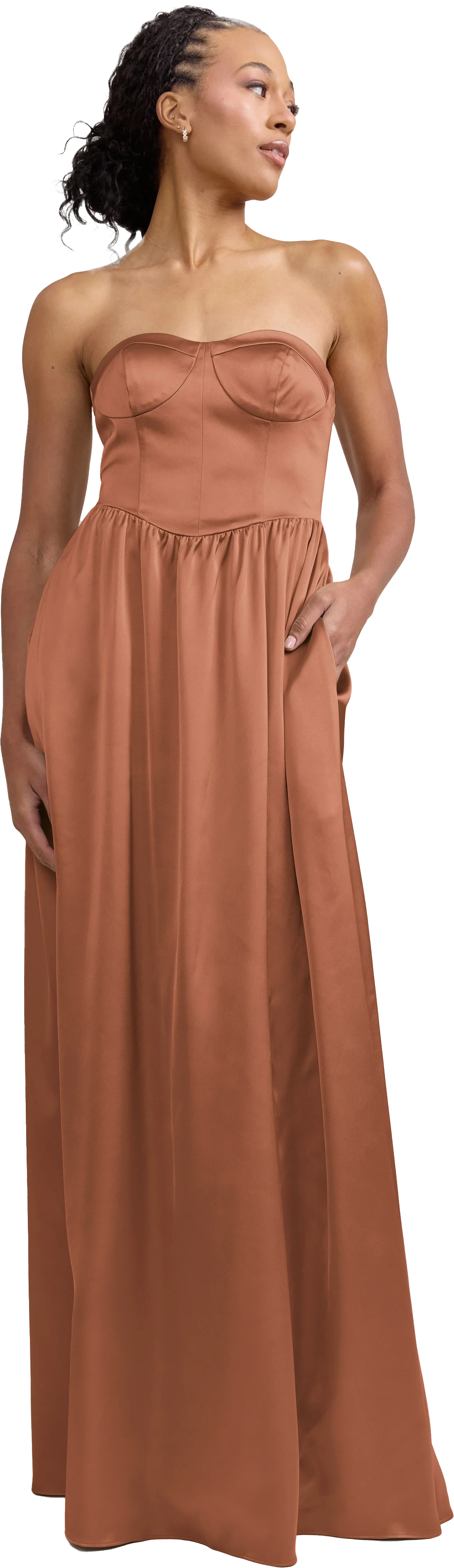 Sydney Satin Dress | Made To Order - Image 169