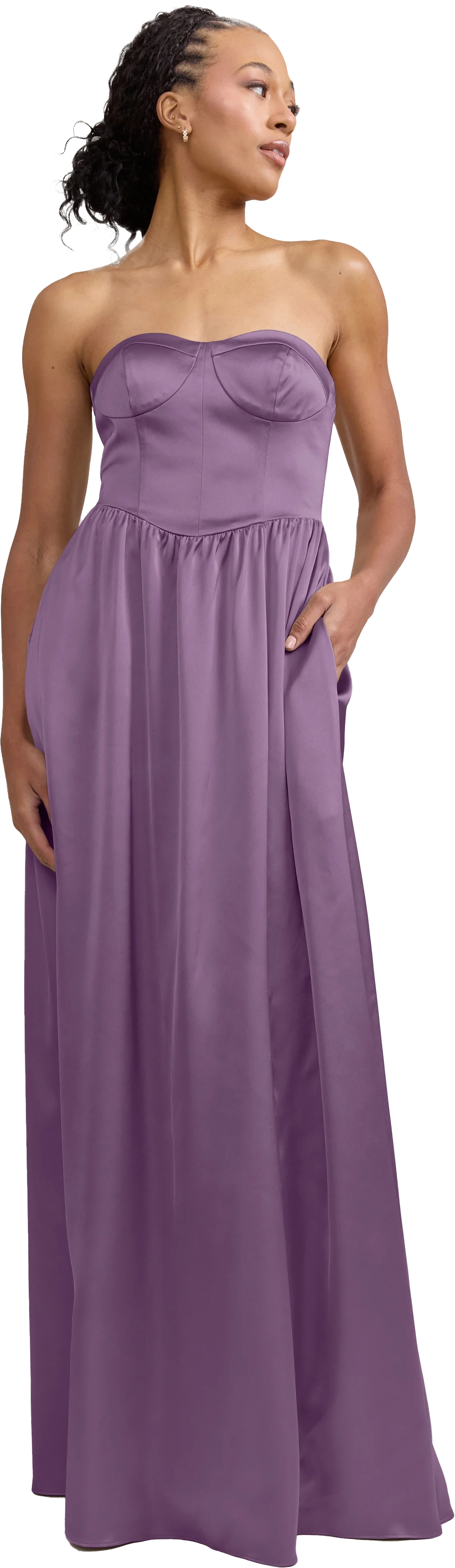 Sydney Satin Dress | Made To Order - Image 172