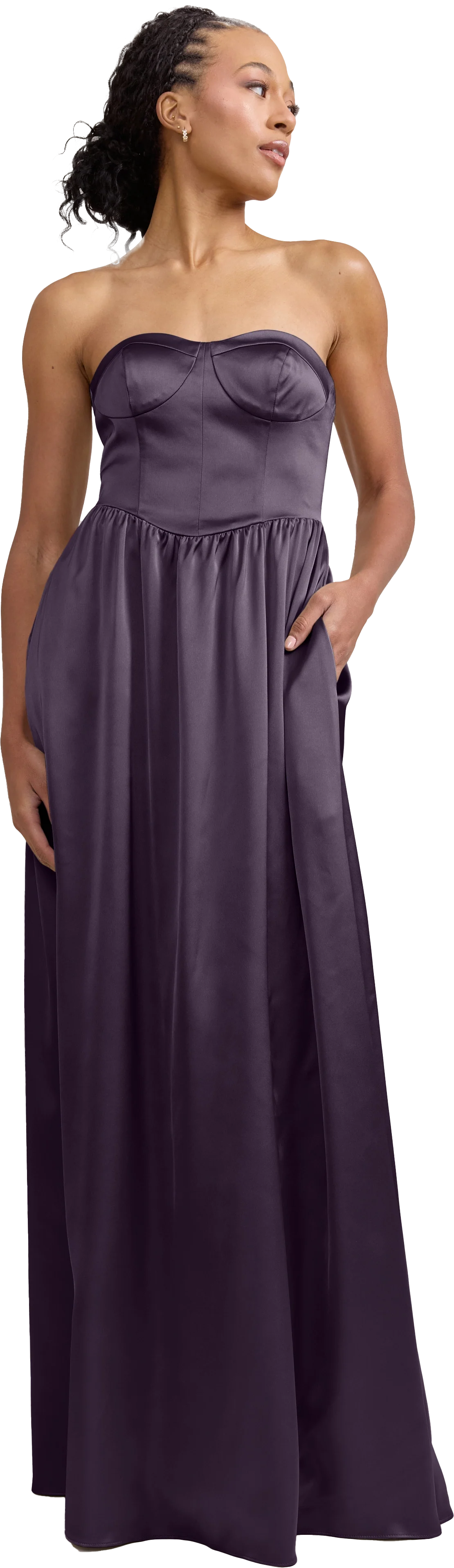 Sydney Satin Dress | Made To Order - Image 173
