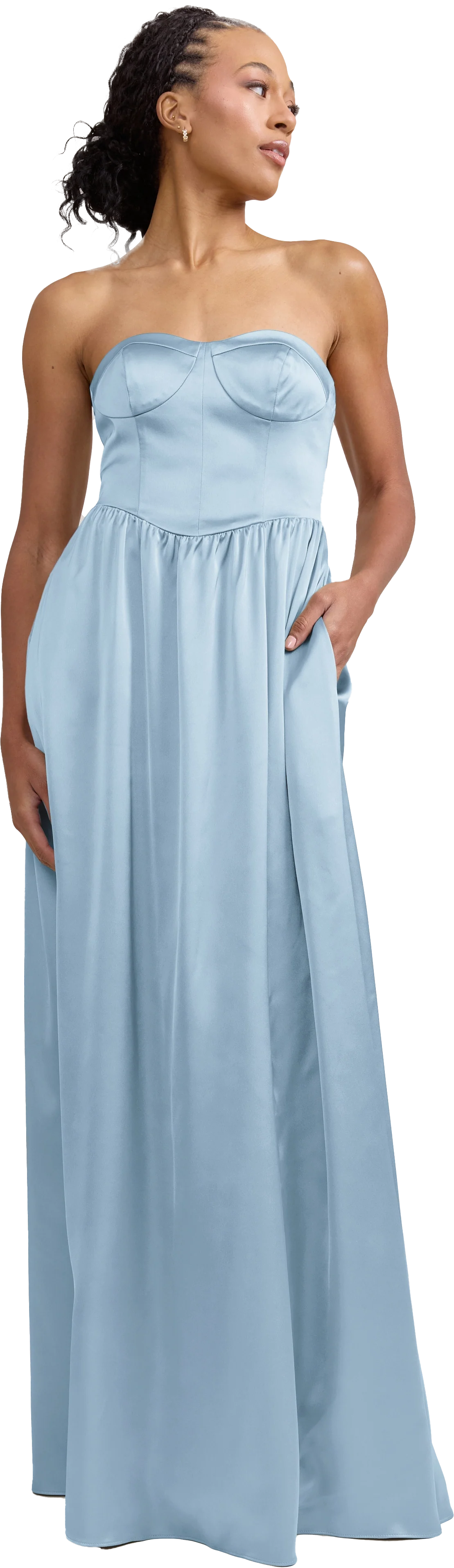 Sydney Satin Dress | Made To Order - Image 183