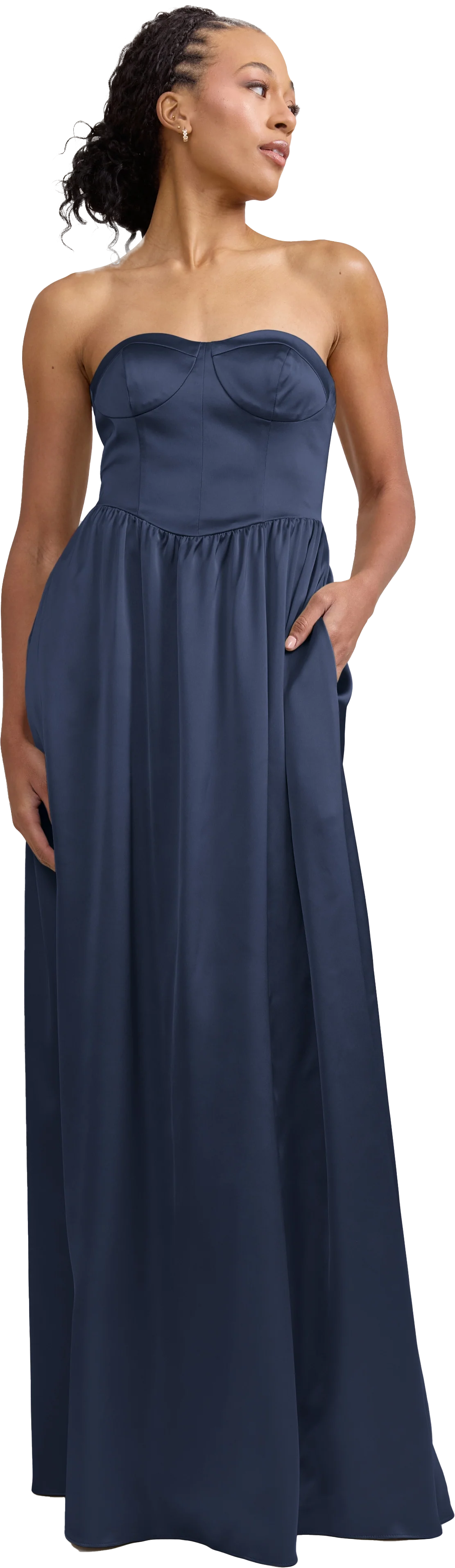 Sydney Satin Dress | Made To Order - Image 191