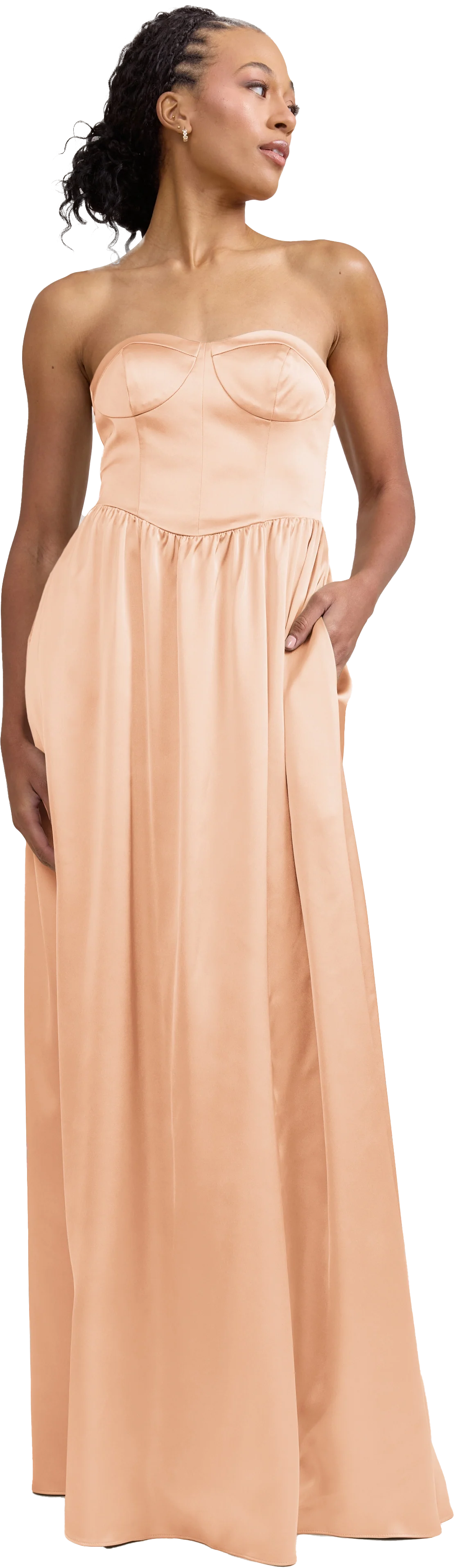 Sydney Satin Dress | Made To Order - Image 193