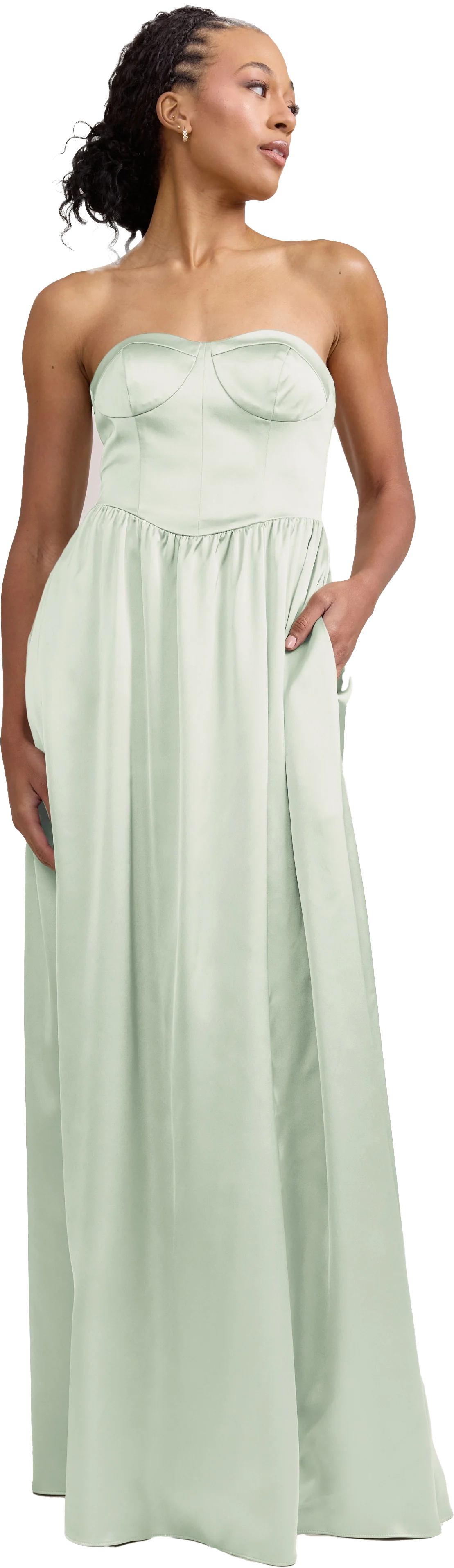 Sydney Satin Dress | Made To Order - Image 196
