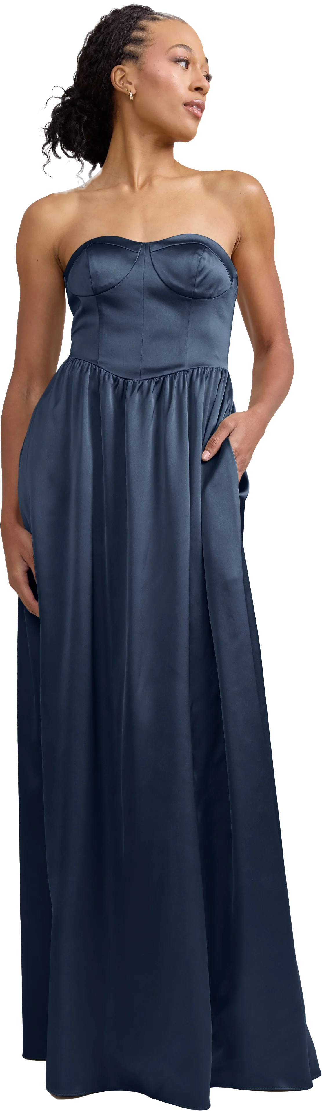 Sydney Satin Dress | Made To Order - Image 198
