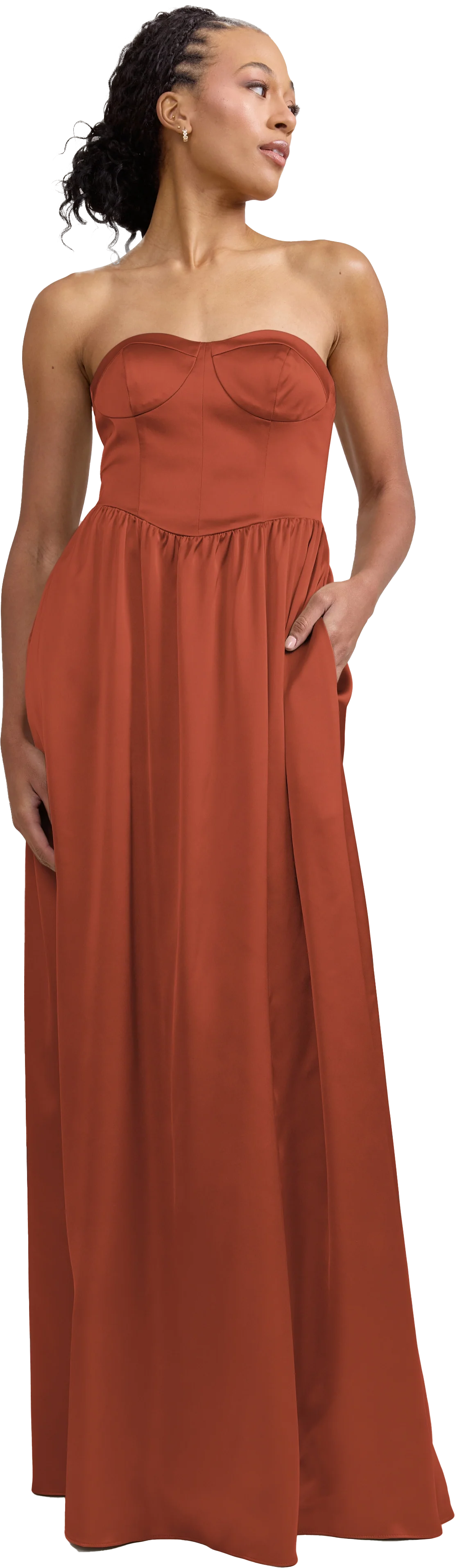Sydney Satin Dress | Made To Order - Image 203
