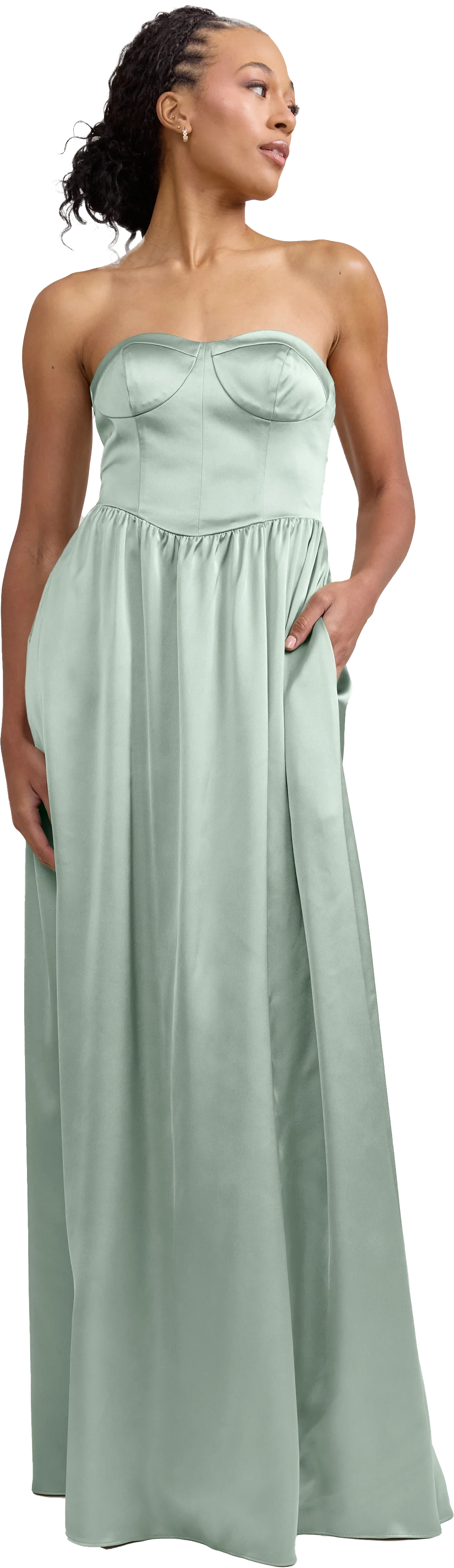Sydney Satin Dress | Made To Order - Image 204