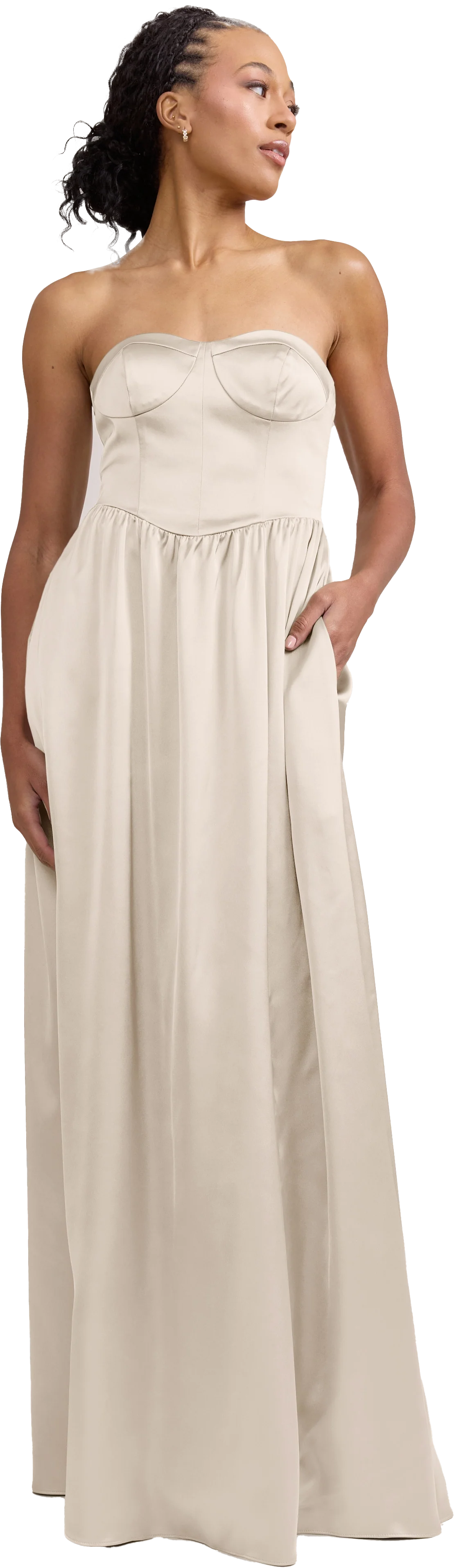Sydney Satin Dress | Made To Order - Image 206