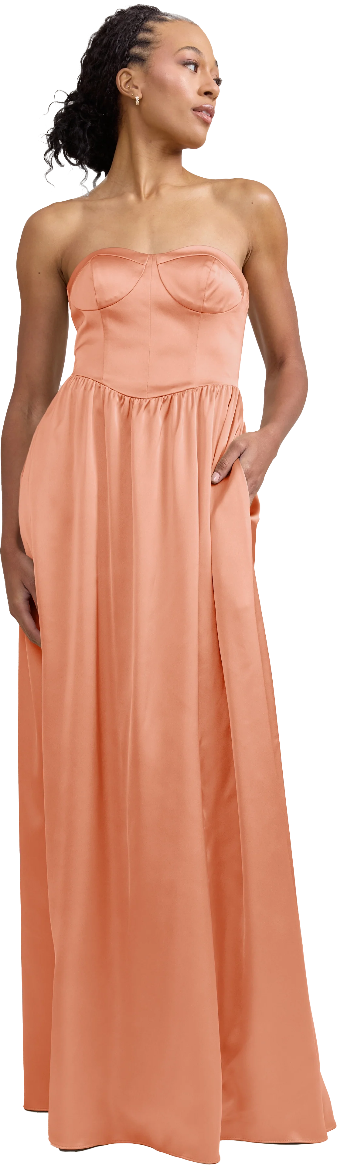 Sydney Satin Dress | Made To Order - Image 207